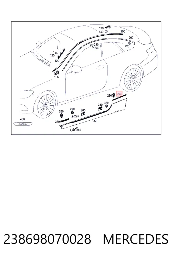  Mercedes A2386980700