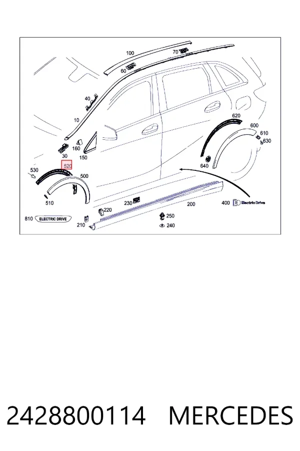 A2428800114 Mercedes 