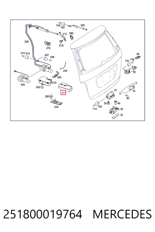  A2518000197 Mercedes