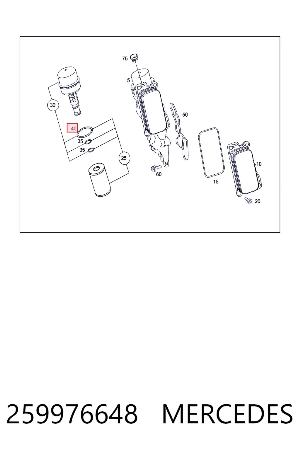 Купить A0259976648 Mercedes 