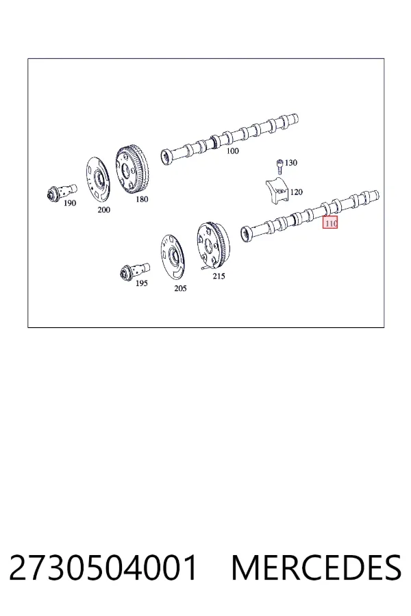 A2730504001 Mercedes 