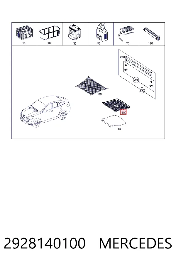  2928140100 Mercedes
