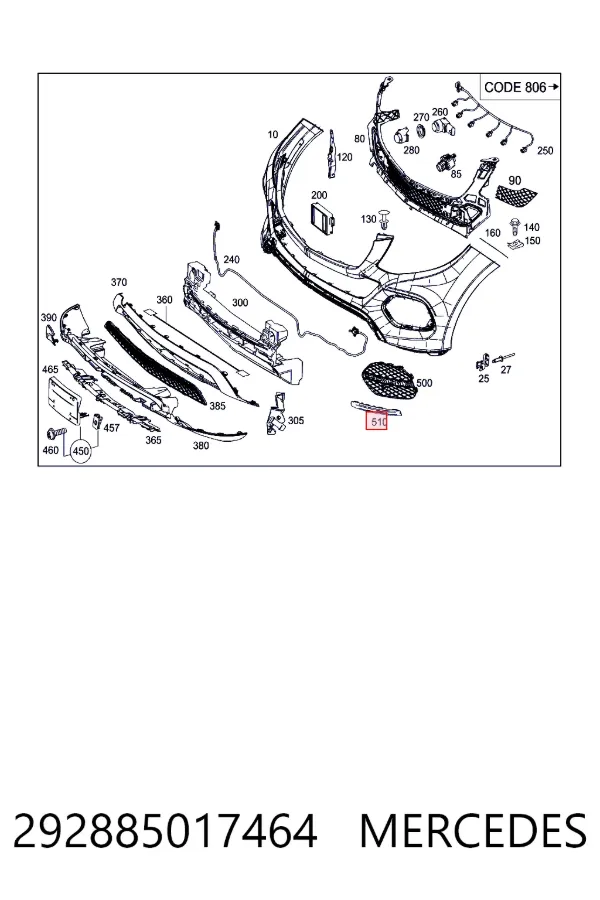  A2928850174 Mercedes