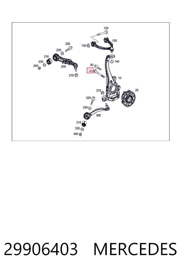  Mercedes A0029906403