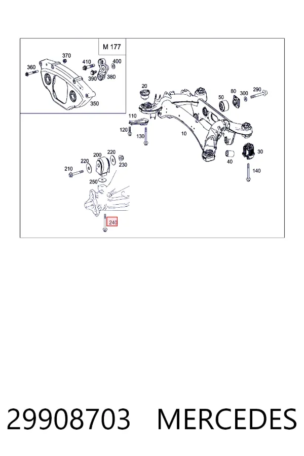 A0029908703 Mercedes 