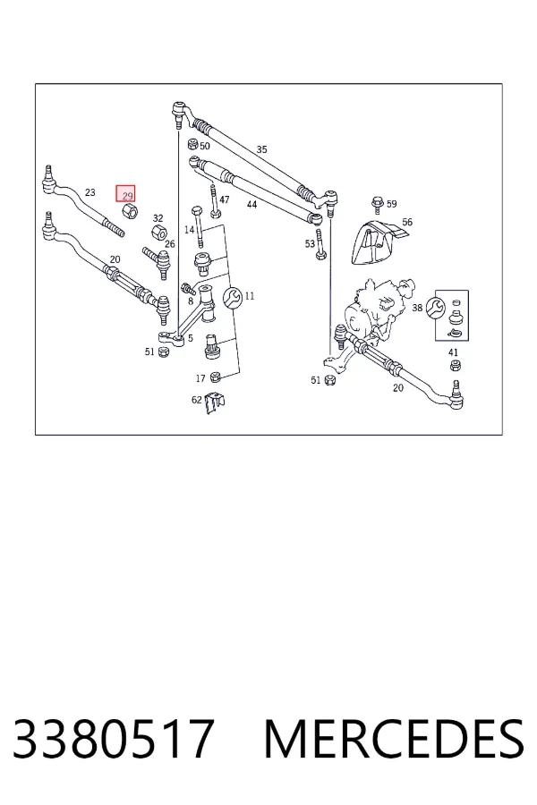 A0003380517 Mercedes 