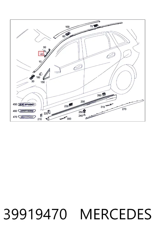  A0039919470 Mercedes