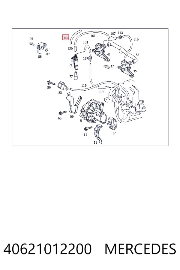  Mercedes N040621012200 цена, от 4.50 USD