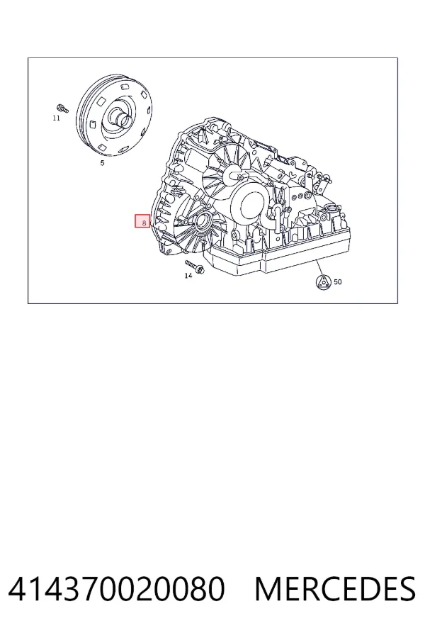 Коробка передач автомат Mercedes A4143700200 цена, от 442.16 USD