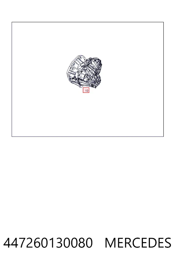 Коробка переключения передач Mercedes A4472601300 цена, от 245.26 USD