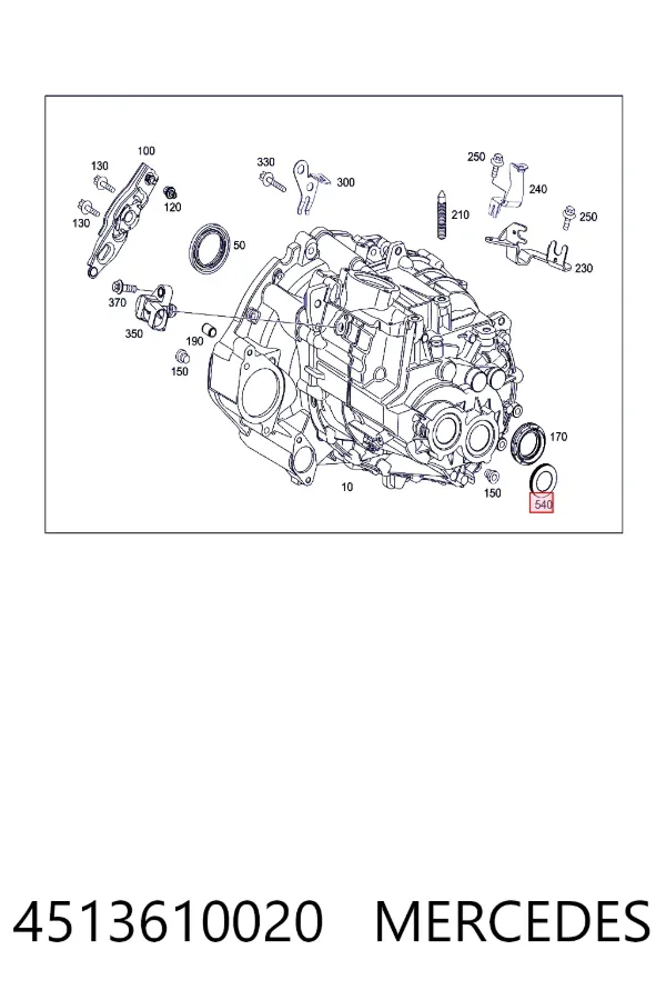 A4513610020 Mercedes 
