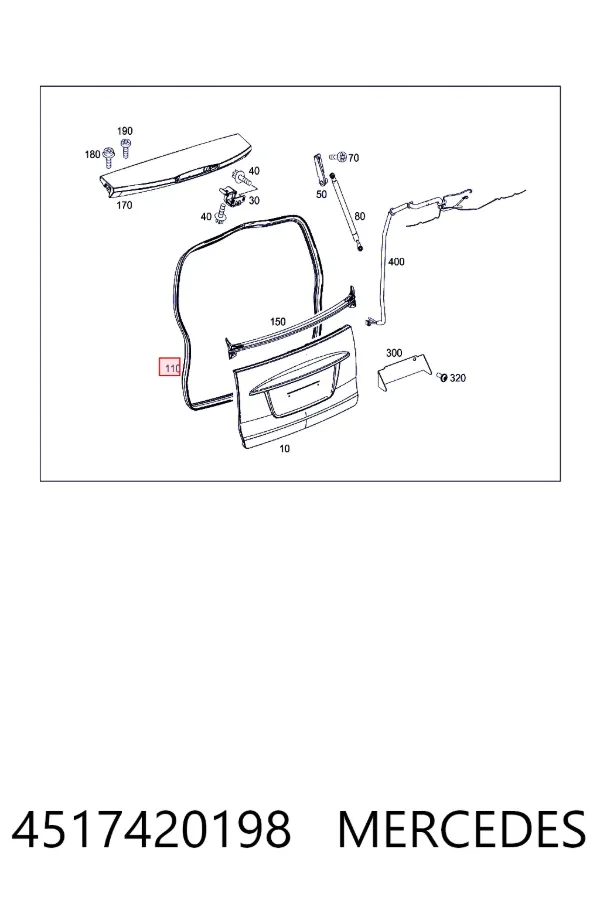 A4517420198 Mercedes 