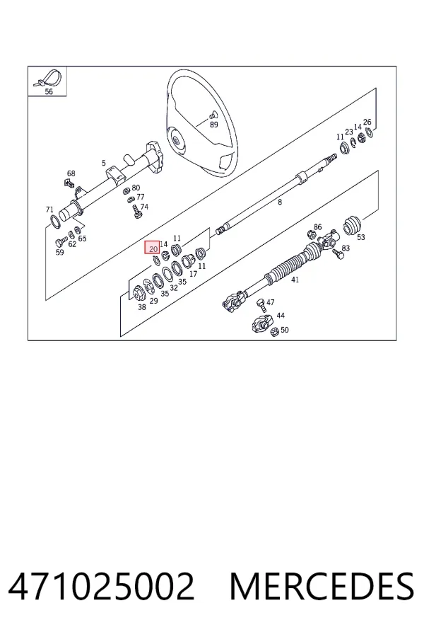  Mercedes A000471025002 цена, от 3.28 USD