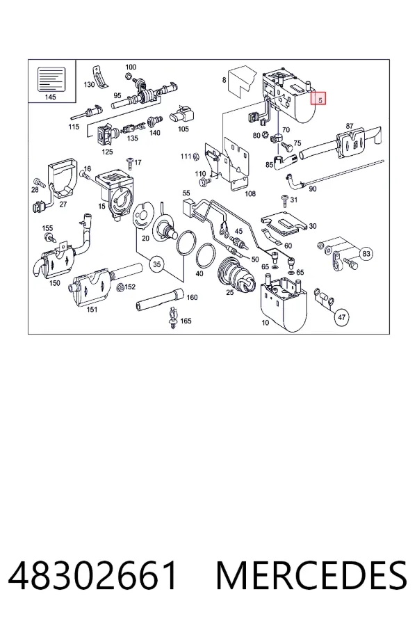 A0048302661 Mercedes