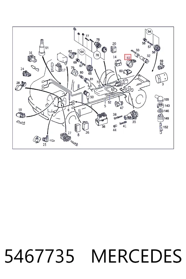 A0005467735 Mercedes 