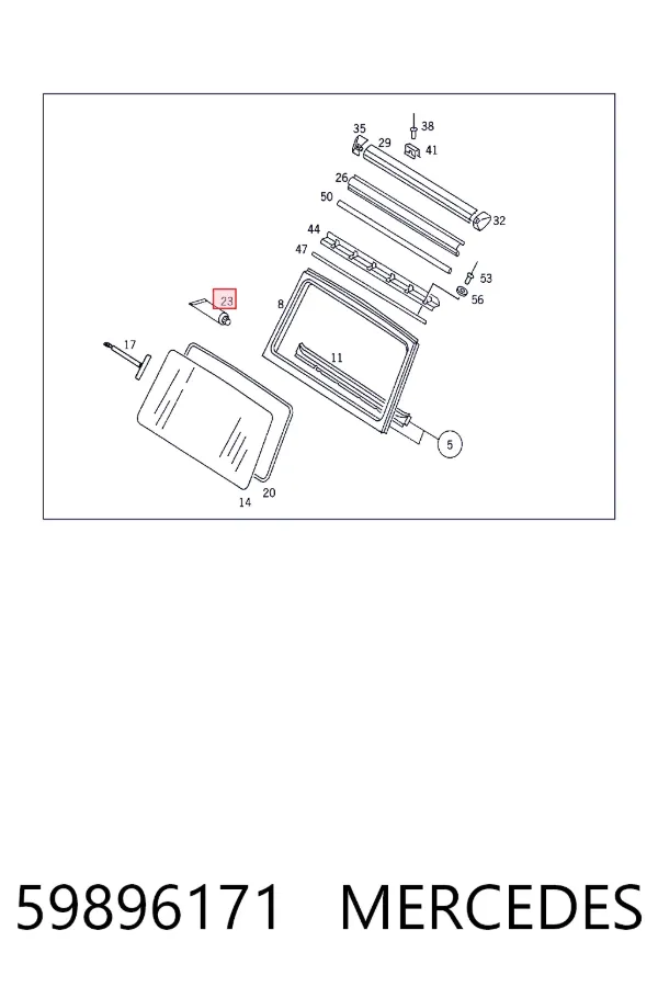  Mercedes A0059896171 цена, от 60.51 USD
