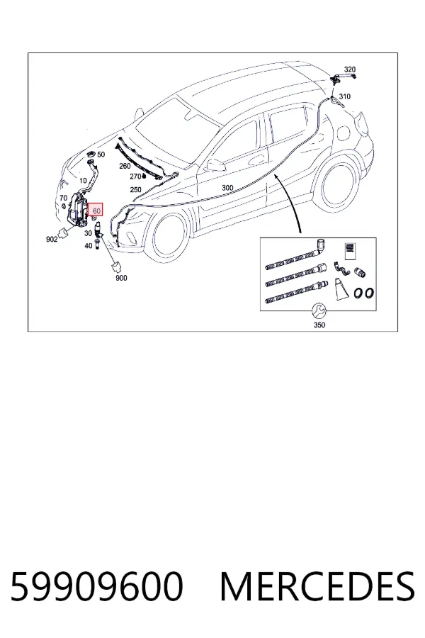  Mercedes A0059909600