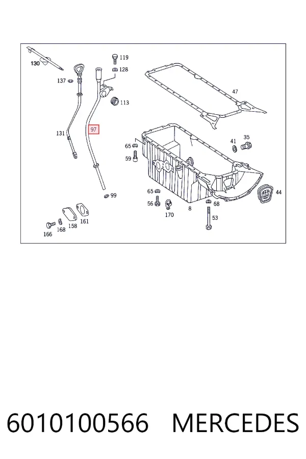 A6010100566 Mercedes 