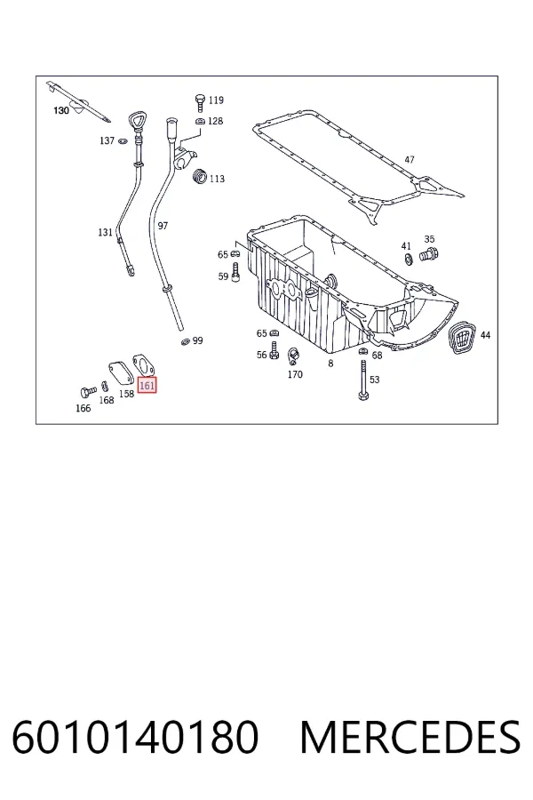 A6010140180 Mercedes 