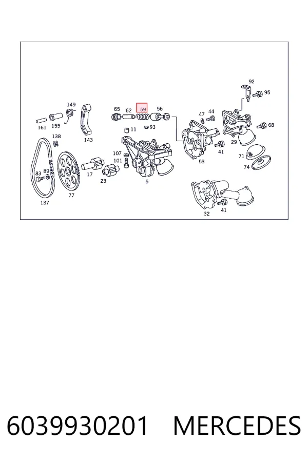  6039930201 Mercedes