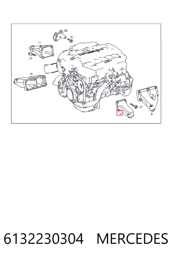 A6132230304 Mercedes 