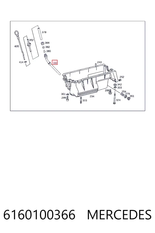 A6160100366 Mercedes 