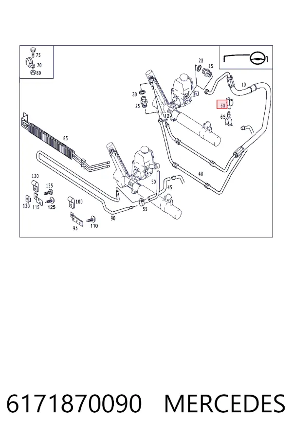 A6171870090 Mercedes 