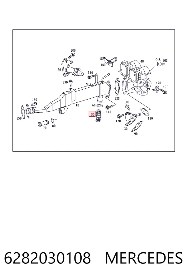 A6282030108 Mercedes 