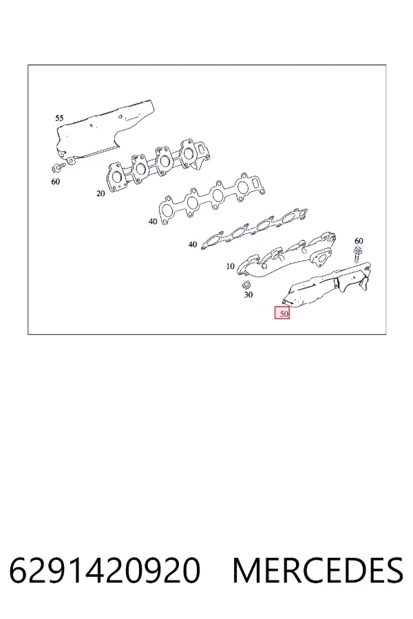 A6291420920 Mercedes 