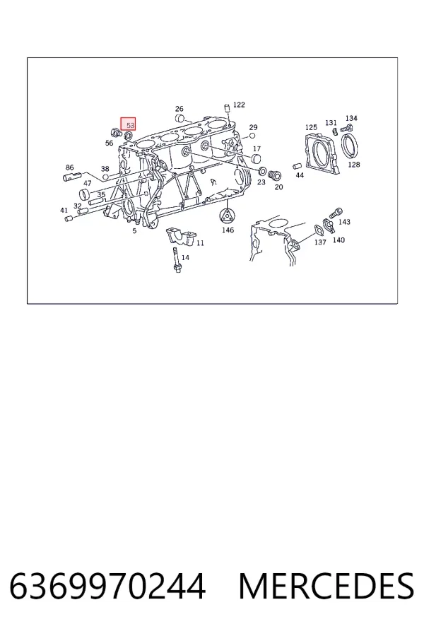  Mercedes A6369970244