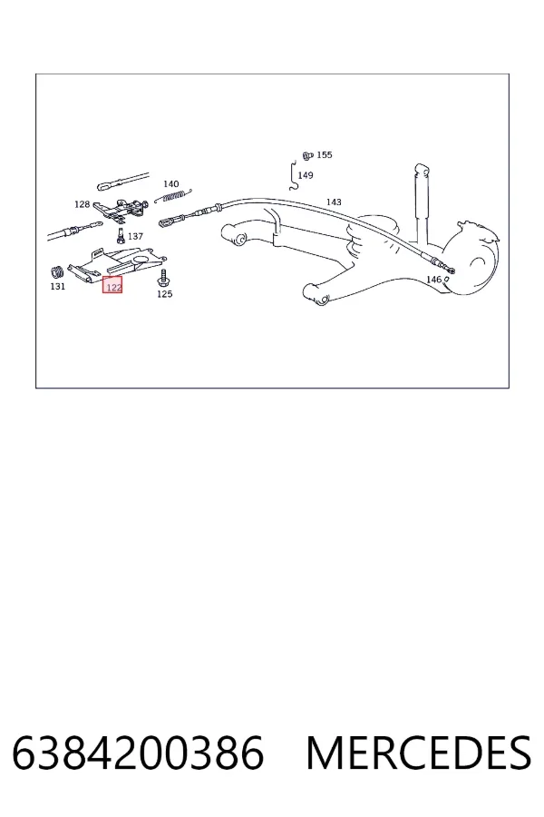  Mercedes A6384200386 цена, от 14.16 USD