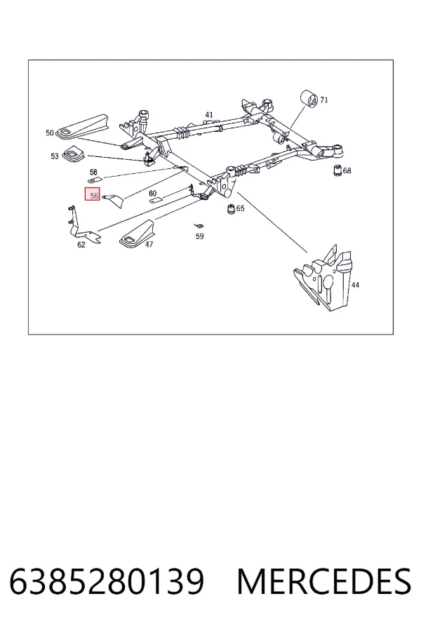 A6385280139 Mercedes 