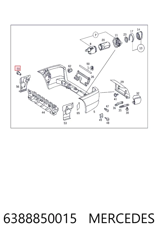  6388850015 Mercedes
