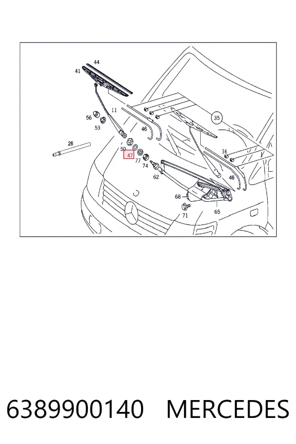 A6389900140 Mercedes 