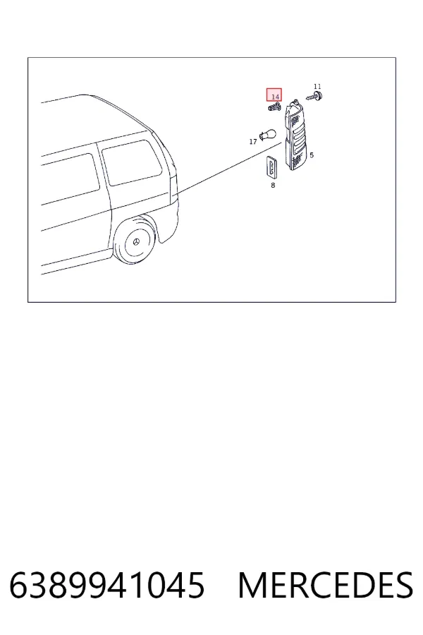  6389941045 Mercedes