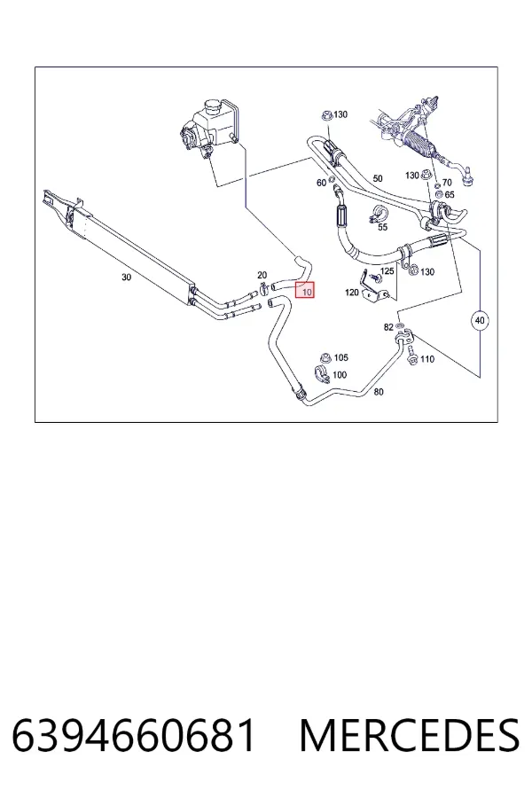 A6394660681 Mercedes 