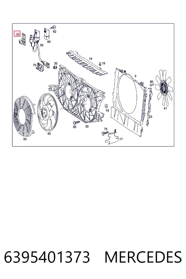  Mercedes A6395401373 цена, от  USD
