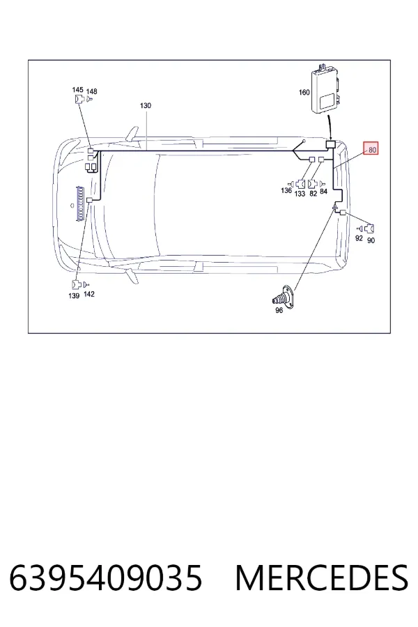 A6395409035 Mercedes 