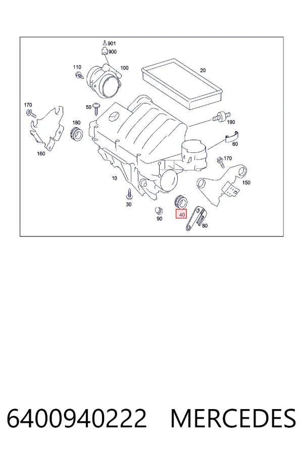  Mercedes A6400940222 цена, от 3.69 USD