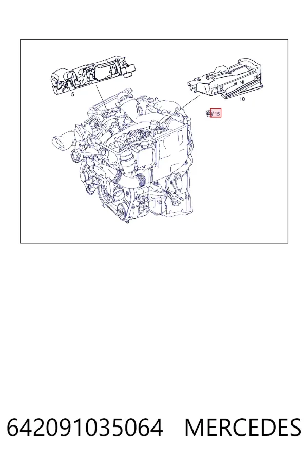 A6420910350 Mercedes 
