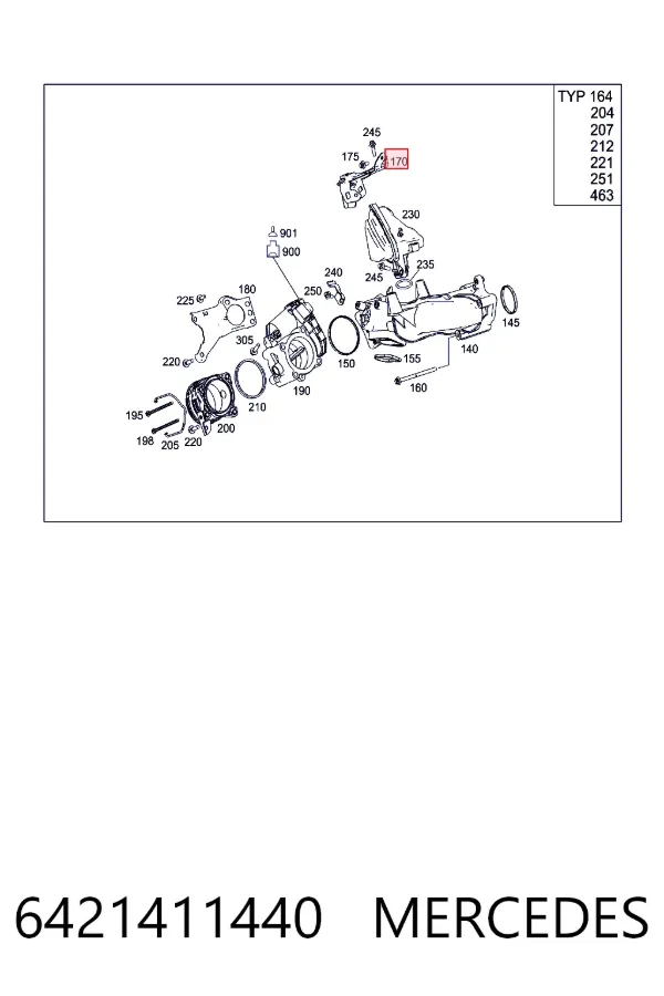 A6421411440 Mercedes 