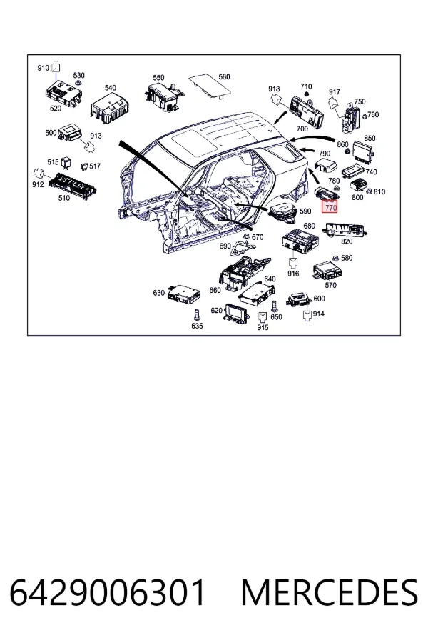  6429006301 Mercedes