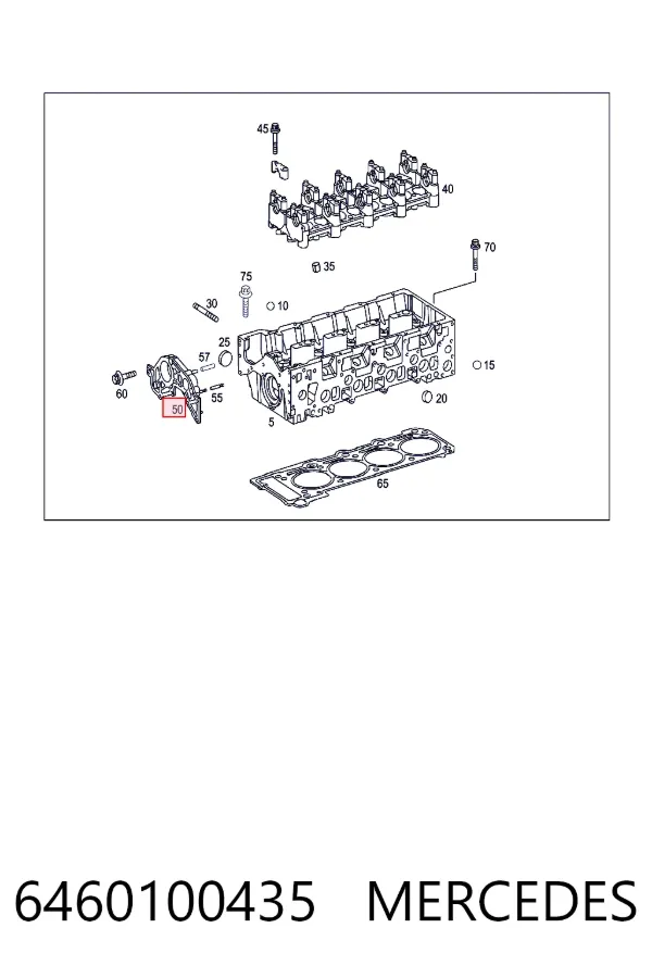 A6460100435 Mercedes 