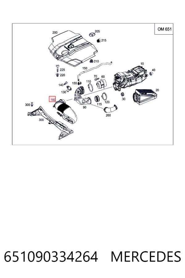 Купить A6510903342 Mercedes 