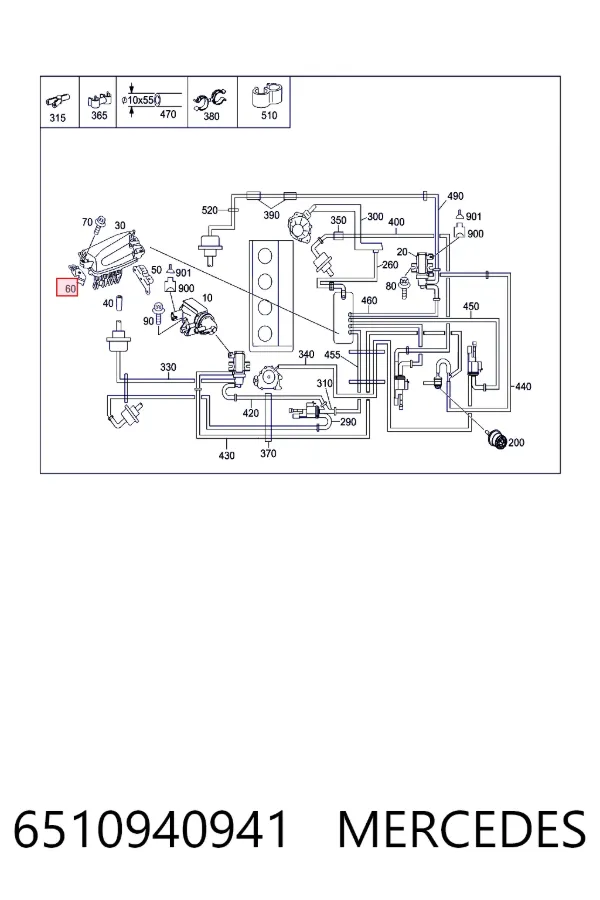  6510940941 Mercedes