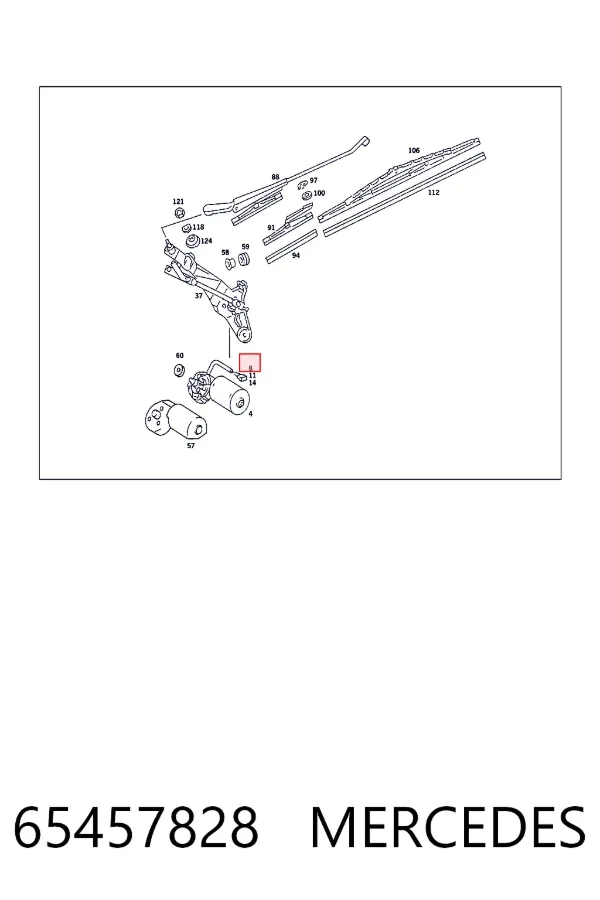 A0065457828 Mercedes 