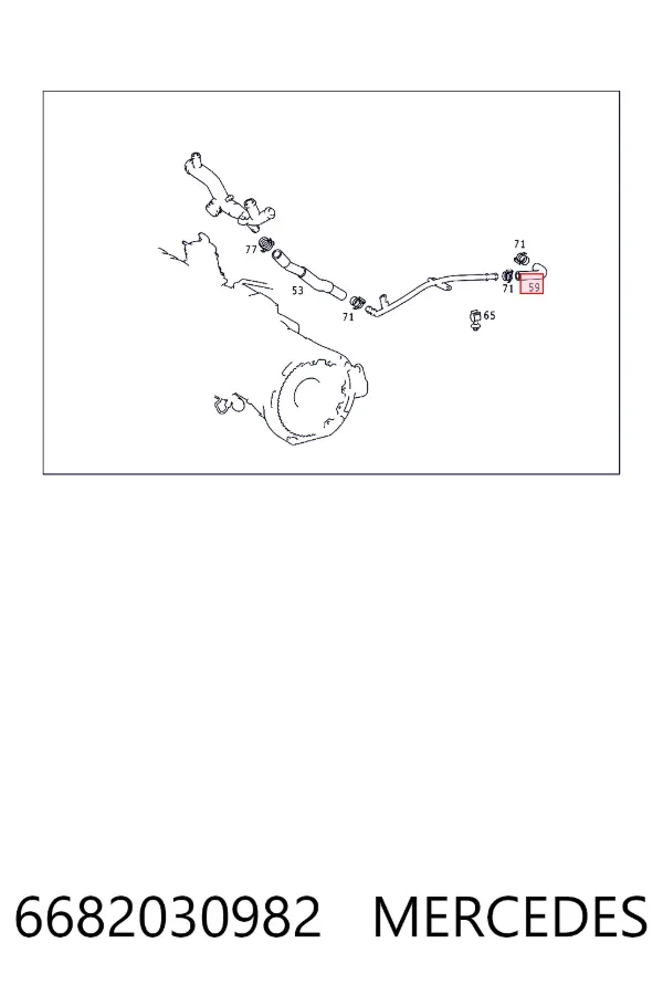 A6682030982 Mercedes 