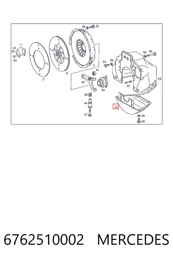  Mercedes A6762510002 цена, от 332.46 USD