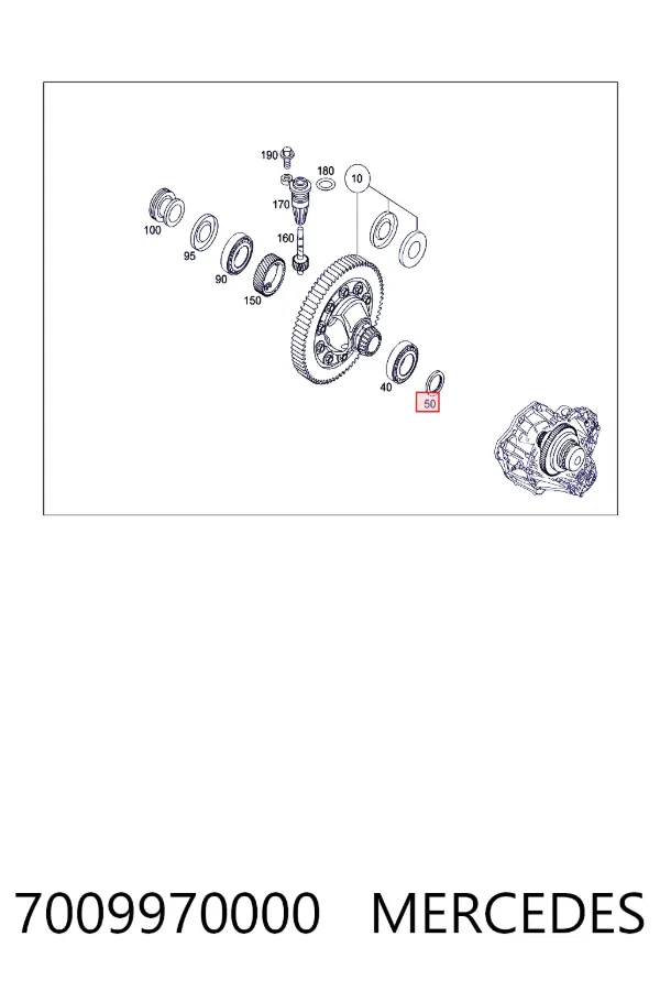  7009970000 Mercedes