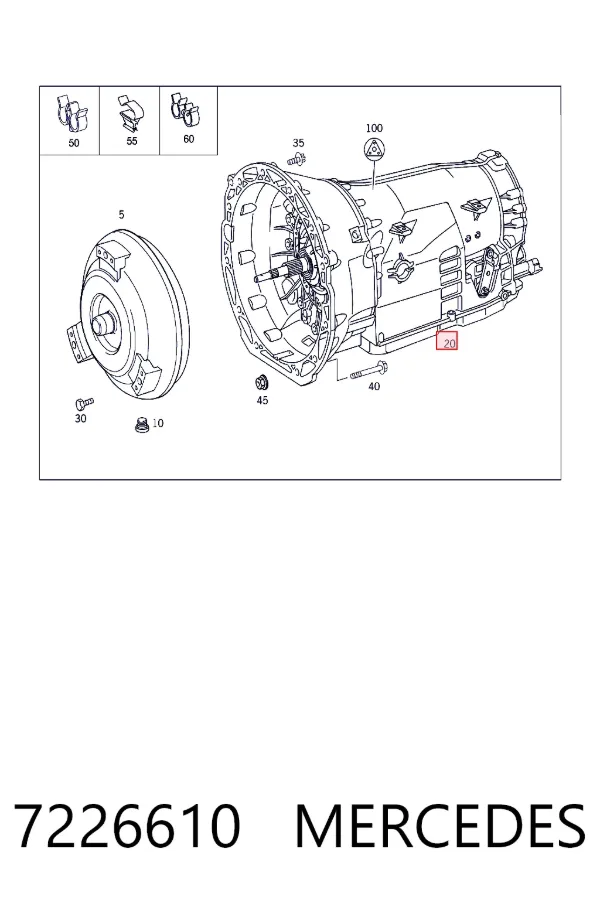 АКПП 7226610 Mercedes